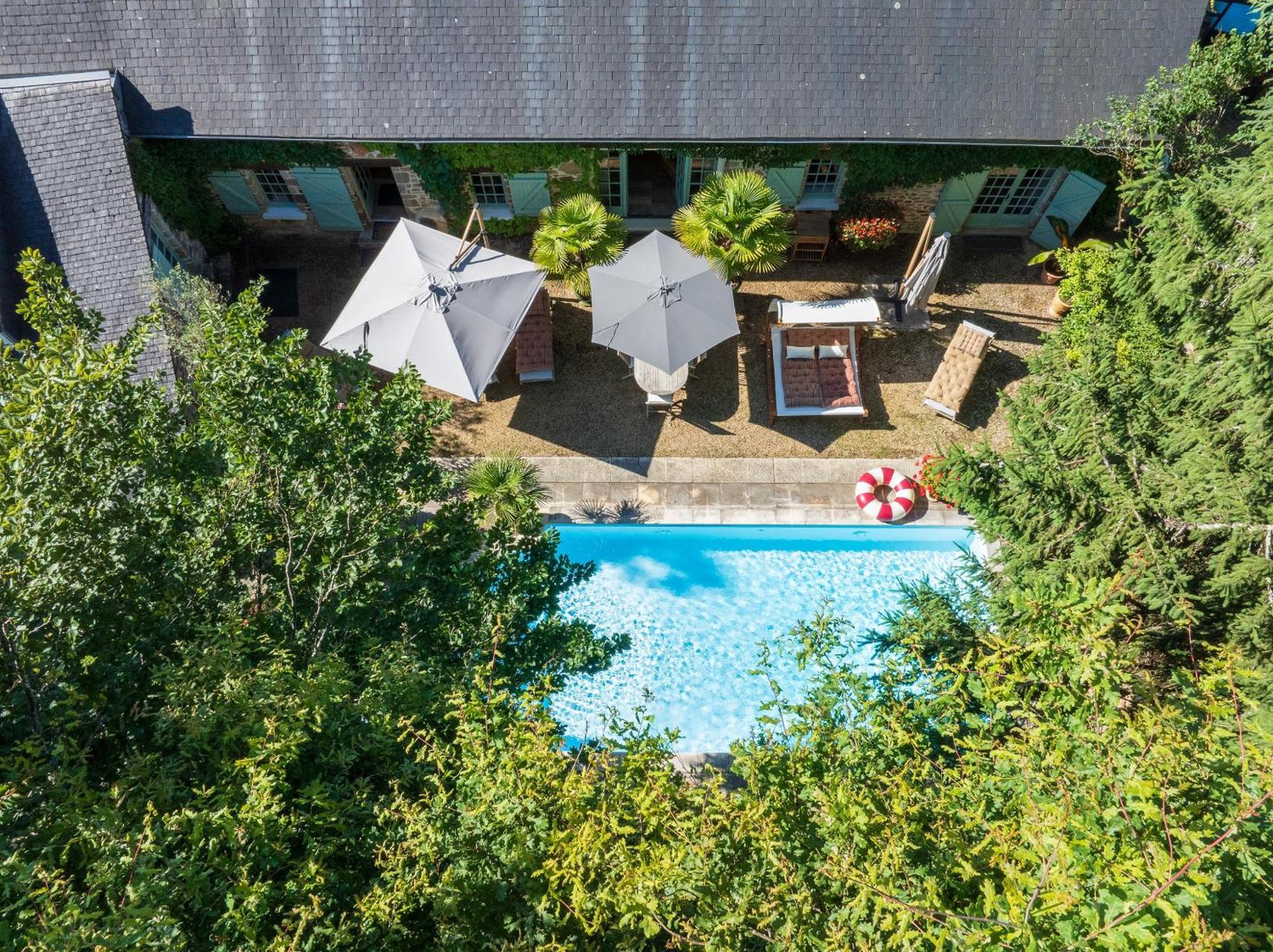 Maison D'Hotes Les Jardins Saint Eloi Le Lonzac Exteriör bild